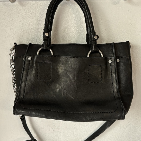 🍁SALE!🍁 Frye Black Leather Satchel - Picture 5 of 8
